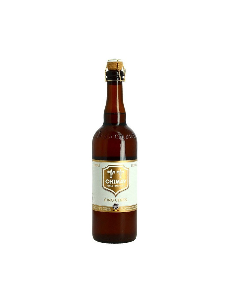 Chimay Triple 75cl - Bière Trappiste Belge Authentique et Équilibrée