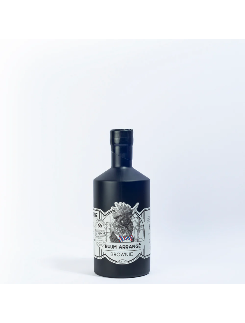 Rhum Arrangé Coqlicorne Brownie 70 cl – 33,6 %