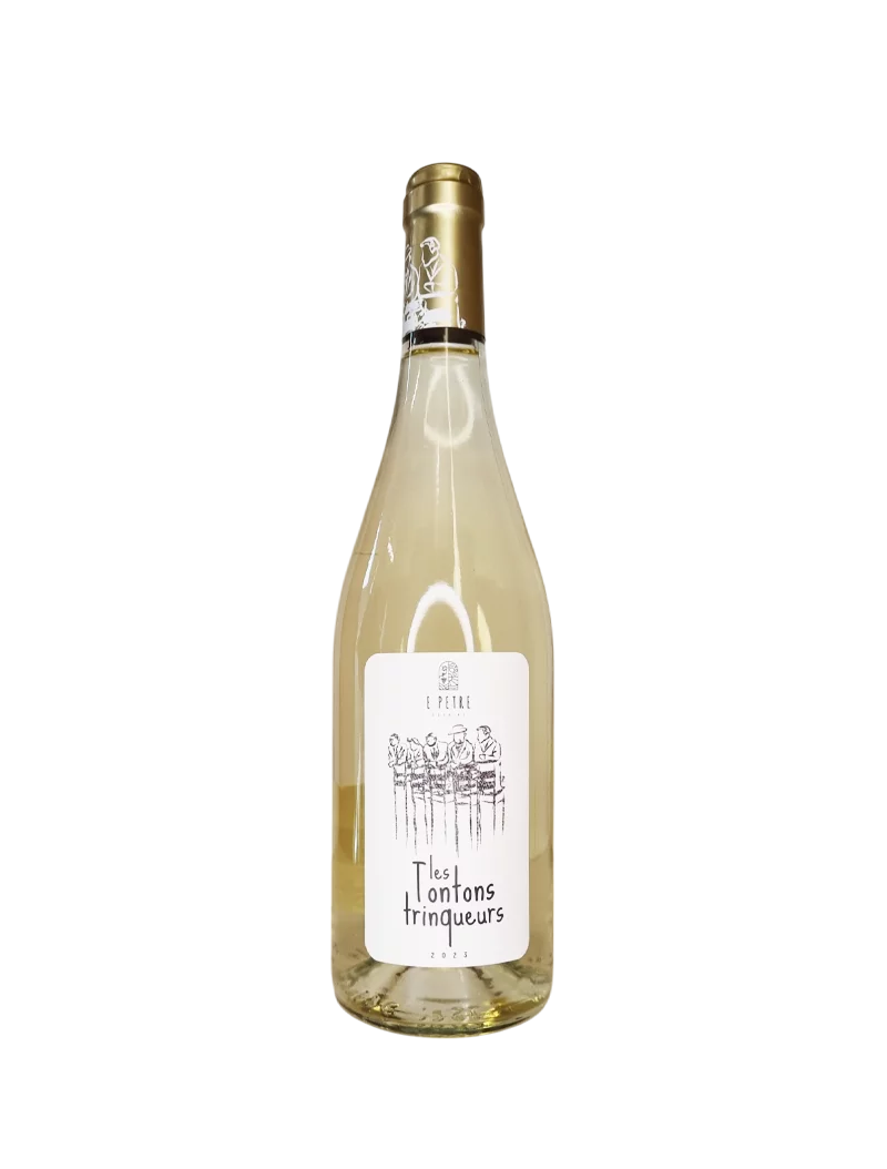 Les Tontons Trinqueurs Blanc 75 cl – Vin blanc IGP Corse